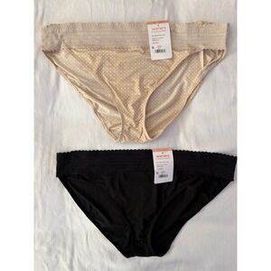 NEW Warners Hipster Panty No Pinching Problems 2 Pair Women's Panty Size 3Xlarge